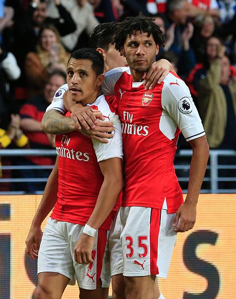 mohamed elneny alexis sanchez