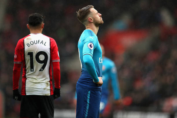 16 players who should or could leave Arsenal this summer 3 ramsey southampton