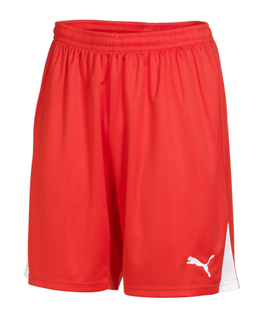 red shorts