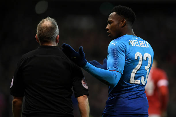'We’ll get used to it' - Calum Chambers and Danny Welbeck on VAR 2 Welbeck Jon Moss
