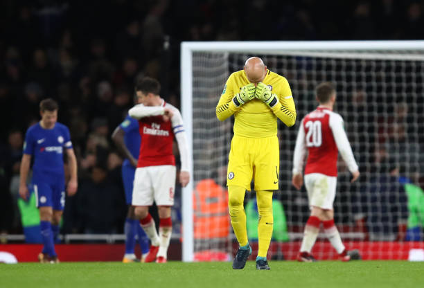 Bizarre Manchester City influence in all Arsenal League Cup games this season 2 Willy Caballero 2