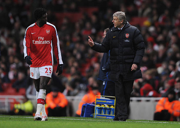 adebayor wenger