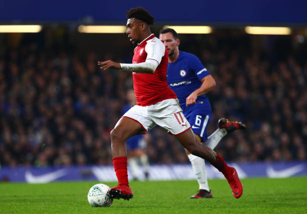 'People laugh at us' - Wright furious with Wenger's decision to play Iwobi 2 iwobi chelsea