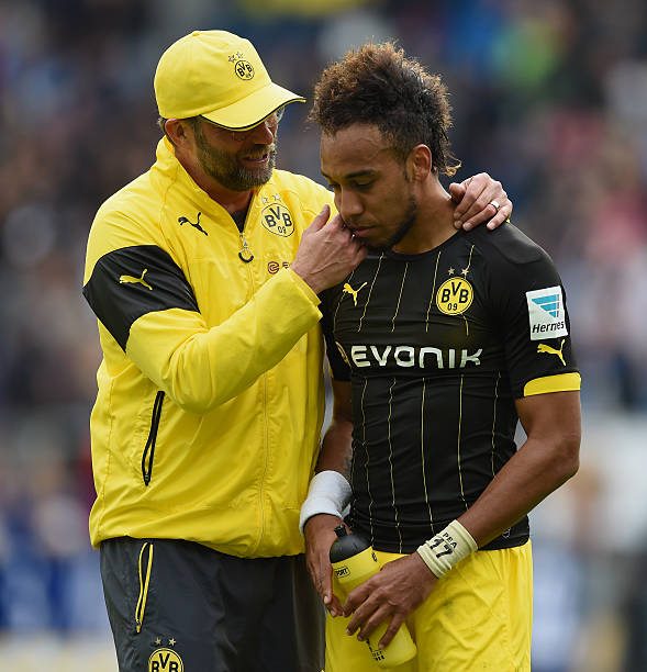 klopp aubameyang 2