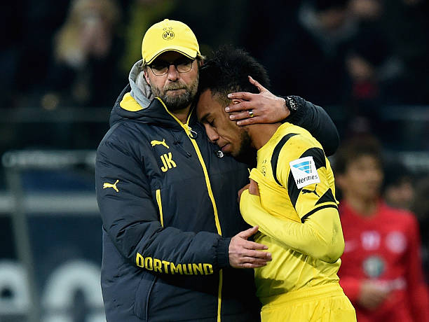 klopp aubameyang