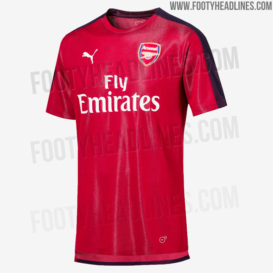 puma arsenal 18 19 training jerseys 2