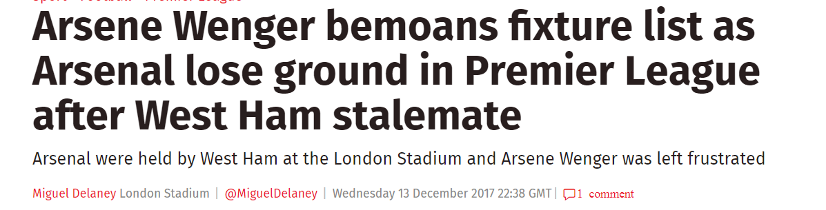 wenger mocked 2