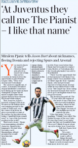 Pjanic Telegraph
