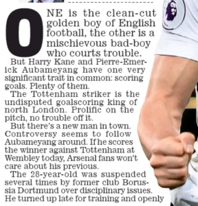aubameyang daily mail 1