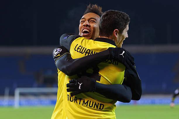 aubameyang lewandowski
