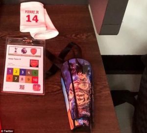 aubameyang shin pads