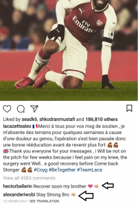 bellerin iwobi laca