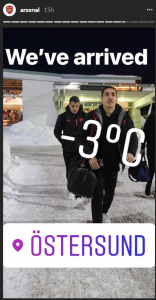 bellerin snow