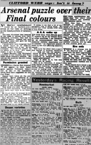 daily herald april 14 1950 exotic arsenal it