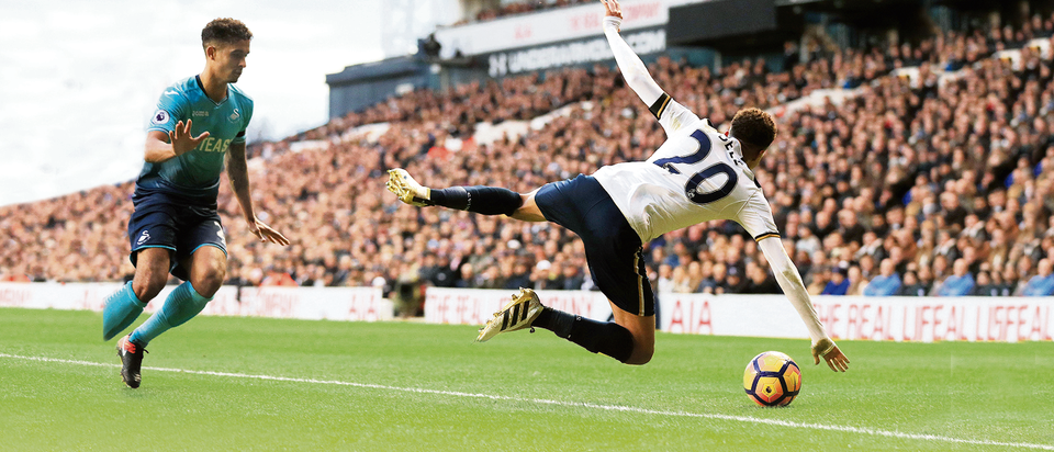 73 people Arsenal fans would hate to be stuck in a lift with & 1 clear winner 10 dele alli dive 3