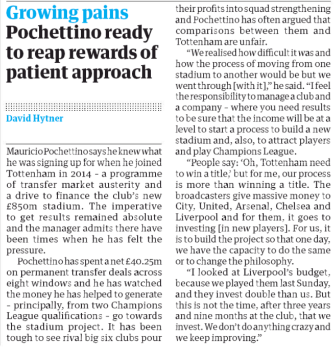 Sex, drink & delays: Do the media really love Tottenham? 8 guardian spurs austerity 1