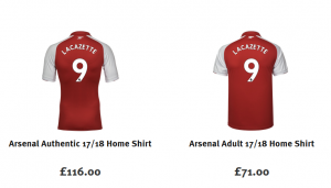 lacazette shirts