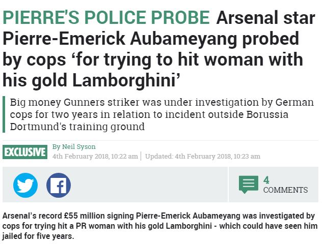 sun aubameyang