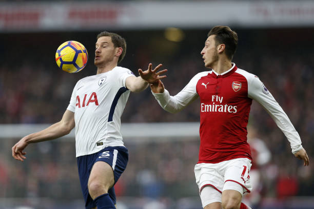 Vertonghen forgets to mention real reason he chose Spurs over Arsenal 2 vertonghen ozil