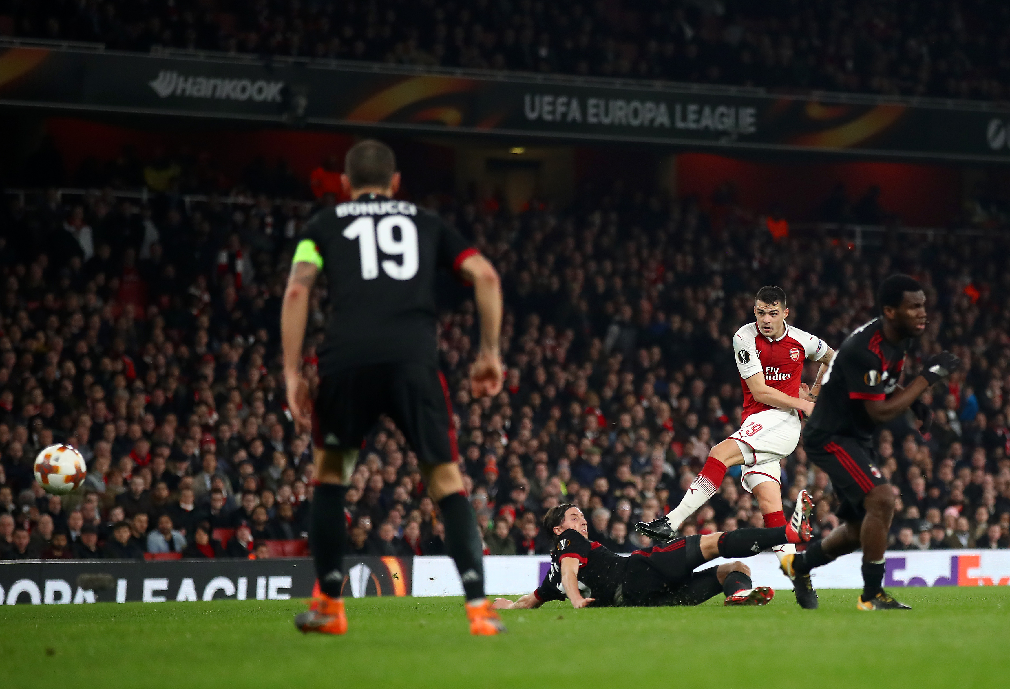 Arsenal v AC Milan UEFA Europa League Round of 16 Second Leg 1