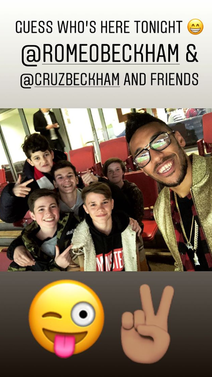 aubameyang beckhams
