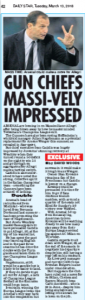 Ivan Gazidis changes mind about Arsene Wenger replacement 2 daily star 13 march 2018 allegri