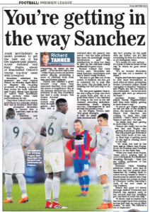 Media seem shocked by Alexis Sanchez’s Manchester United problems 2 express 7 march 2018