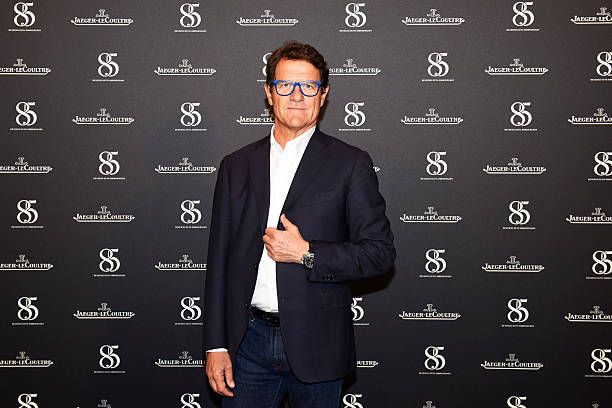 GENEVA, SWITZERLAND - JANUARY 18: Fabio Capello attends the party in tribute to the Reverso hosted by Jaeger-LeCoultre as part of the SIHH on January 18, 2016 in Geneva, Switzerland. (Photo by Lennart Preiss/Getty Images)