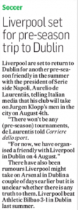 16 april 2018 irish times arsenal manchester city friendly