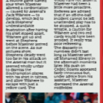 9 april 2018 daily mail graham poll arsenal