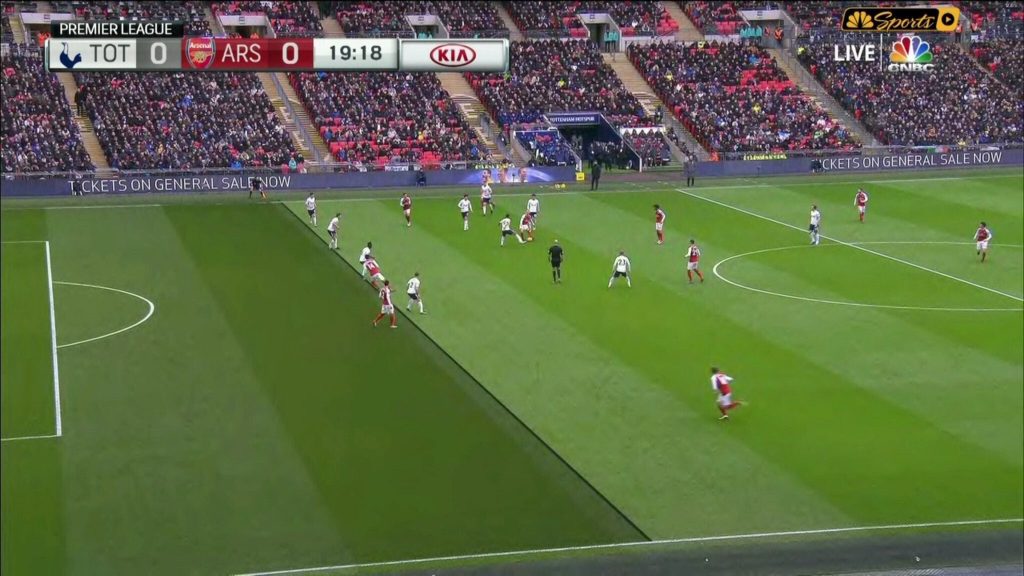 Aubameyang offside