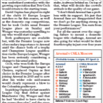 daily telegraph ospina cech 5 april 2018