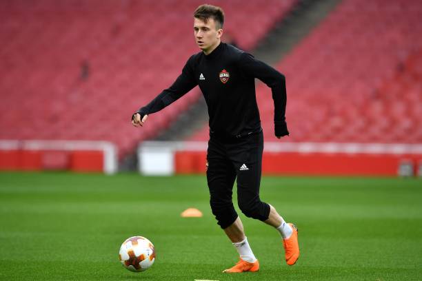golovin trains at emirates