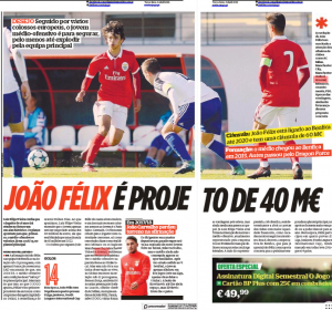 o jogo joao felix 4 april 2018