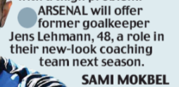 11 may 2018 daily mail sami mokbel jens lehmann