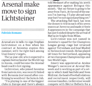 180526 guardian Lichtsteiner