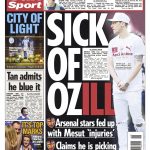 8 may 2018 sun backpage ozil