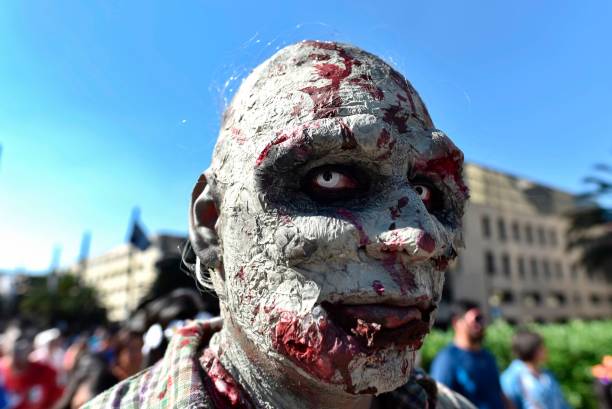 Was it as bad as we remember? Arsenal's 2018 review 55 People dressed up like zombies participate in the so-called 'Zombie Walk' in Mexico City on November 4, 2017. Hundreds of people take the streets of the city to parade like zombies and collect food for the victims of the past earthquake. / AFP PHOTO / YURI CORTEZ