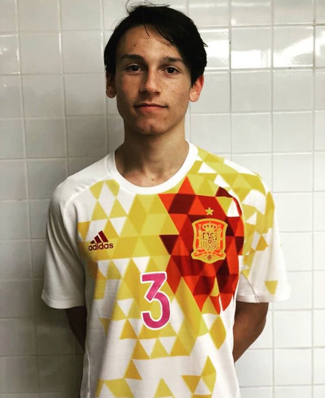 Joel Lopez with Spain