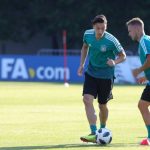 ozil training 1