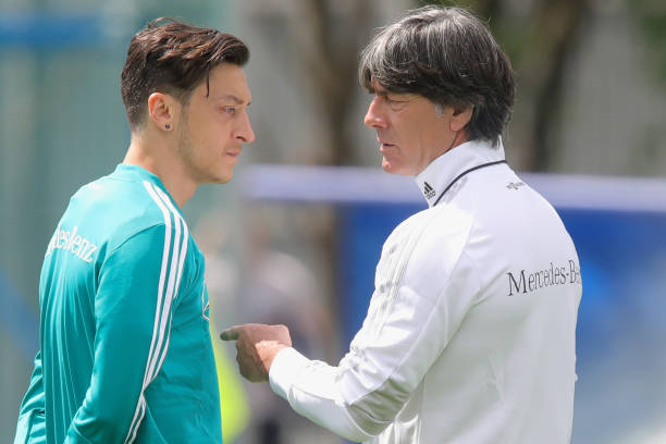 ozil training 16