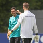 ozil training 18