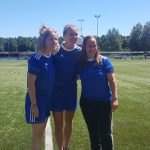 De organisatoren van de Vivianne Miedema Voetbaldag Foto Jasmijn Wijnbergen RTV Drenthe