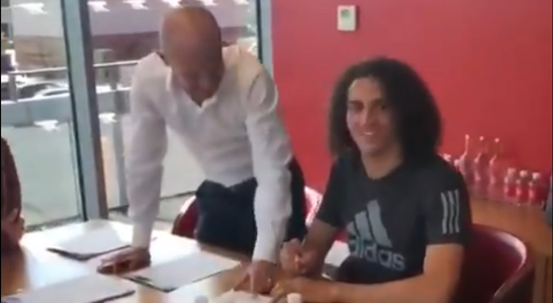 Guendouzi signs