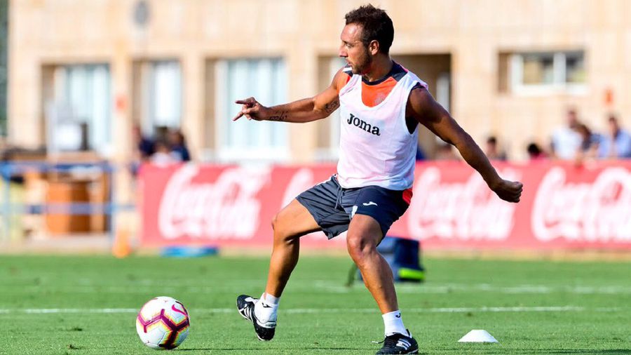 santi cazorla training villarreal