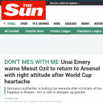 sun ozil headline 14 july 2018 2