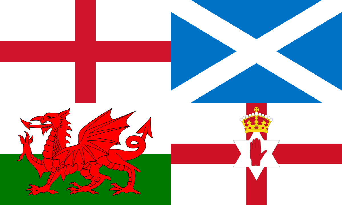 Home nations flag