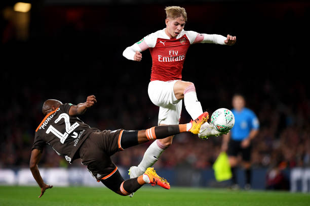 emile smith rowe v brentford