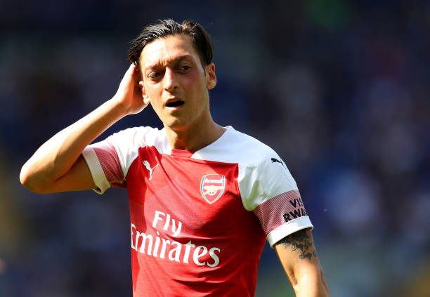 Xhaka-Torreira changes the game and Özil silences critics: Player ratings vs Newcastle 4 CARDIFF, WALES - SEPTEMBER 02: Mesut Ozil of Arsenal during the Premier League match between Cardiff City and Arsenal FC at Cardiff City Stadium on September 2, 2018 in Cardiff, United Kingdom. (Photo by Catherine Ivill/Getty Images)