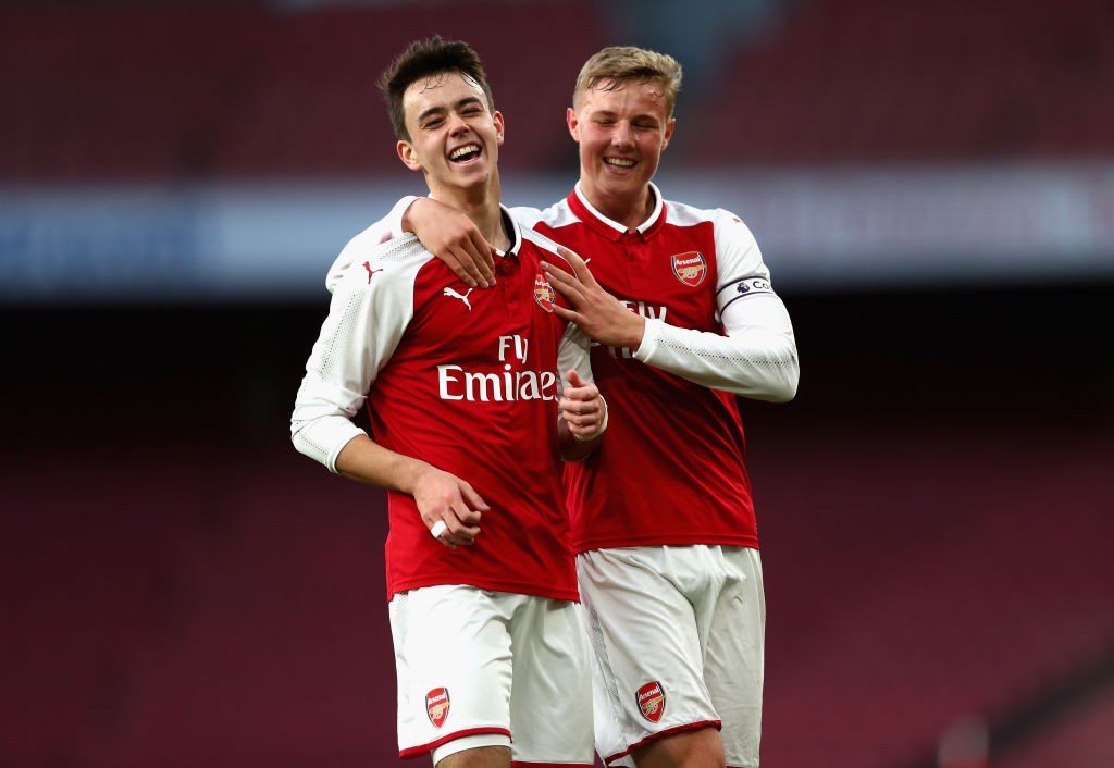 Arsenal v Blackpool FA Youth Cup Semi Final 2nd Leg 1538474656